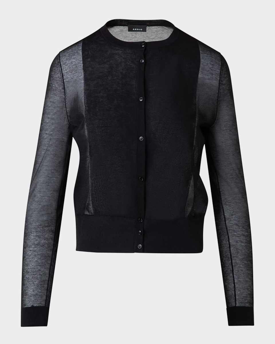 Sheer Knit Cardigan